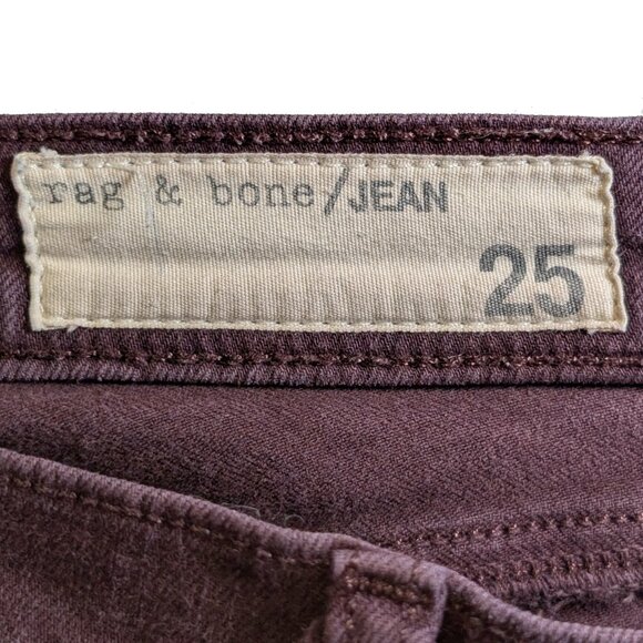 Rag & Bone Mulberry Zipper Skinny Cargo Jeans 25 - Picture 3 of 5